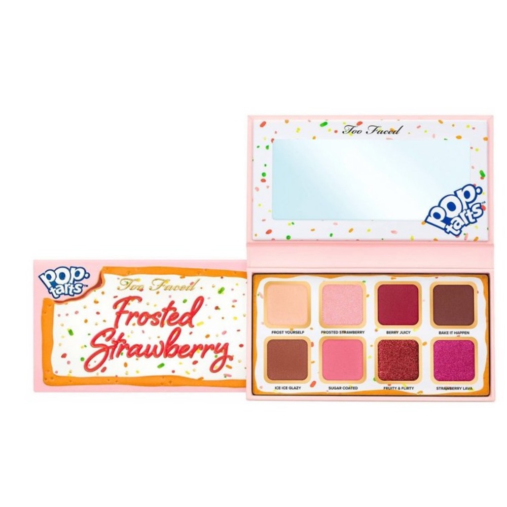 Too Faced Pop-Tarts Frosted Strawberry Mini Eyeshadow Palette